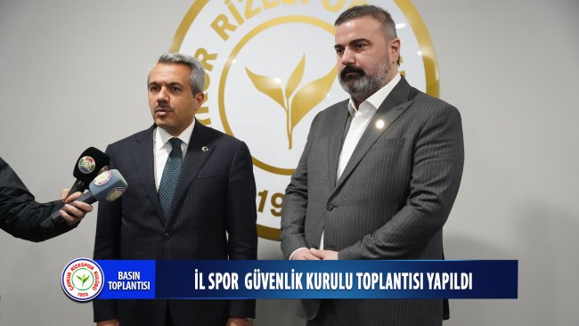 İL SPOR GÜVENLİK KURULU TOPLANTISI YAPILDI