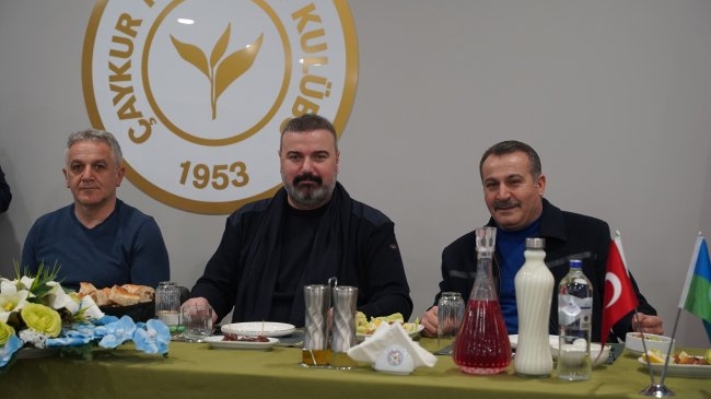 Rizespor Ailesi iftar yemeğinde buluştu