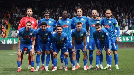 ÇAYKUR RİZESPOR 1 - 1 NET GLOBAL SİVASSPOR