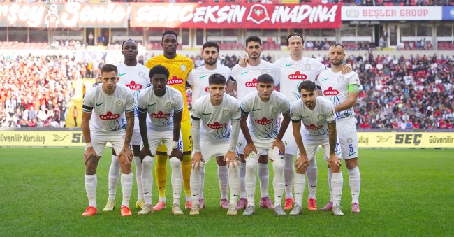 GAZİANTEP FUTBOL KULÜBÜ 2 - 2 ÇAYKUR RİZESPOR