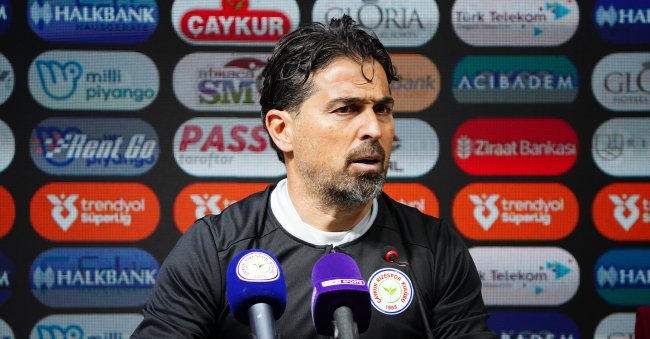 İlhan Palut, Çaykur Rizespor - Fenerbahçe maçı sonrası açıklamalarda bulundu