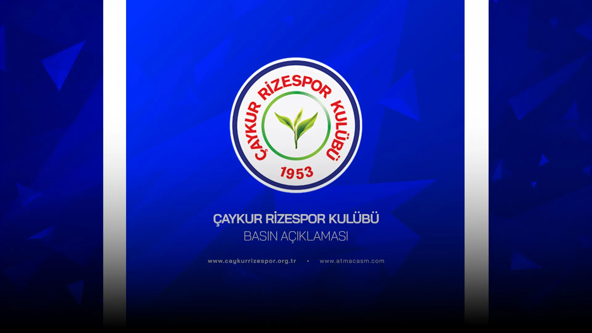 ÇAYKUR RİZE SPOR KULÜBÜ 95. OLAĞANÜSTÜ KONGRE İLANI