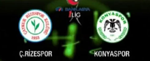 Çaykur Rizespor:2 - Konyaspor:1