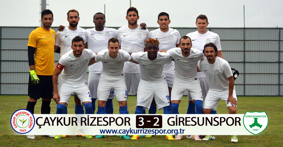 ÇAYKUR RİZESPOR 3-2 GİRESUNSPOR