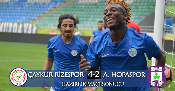 Çaykur Rizespor: 4 Artvin Hopa: 2