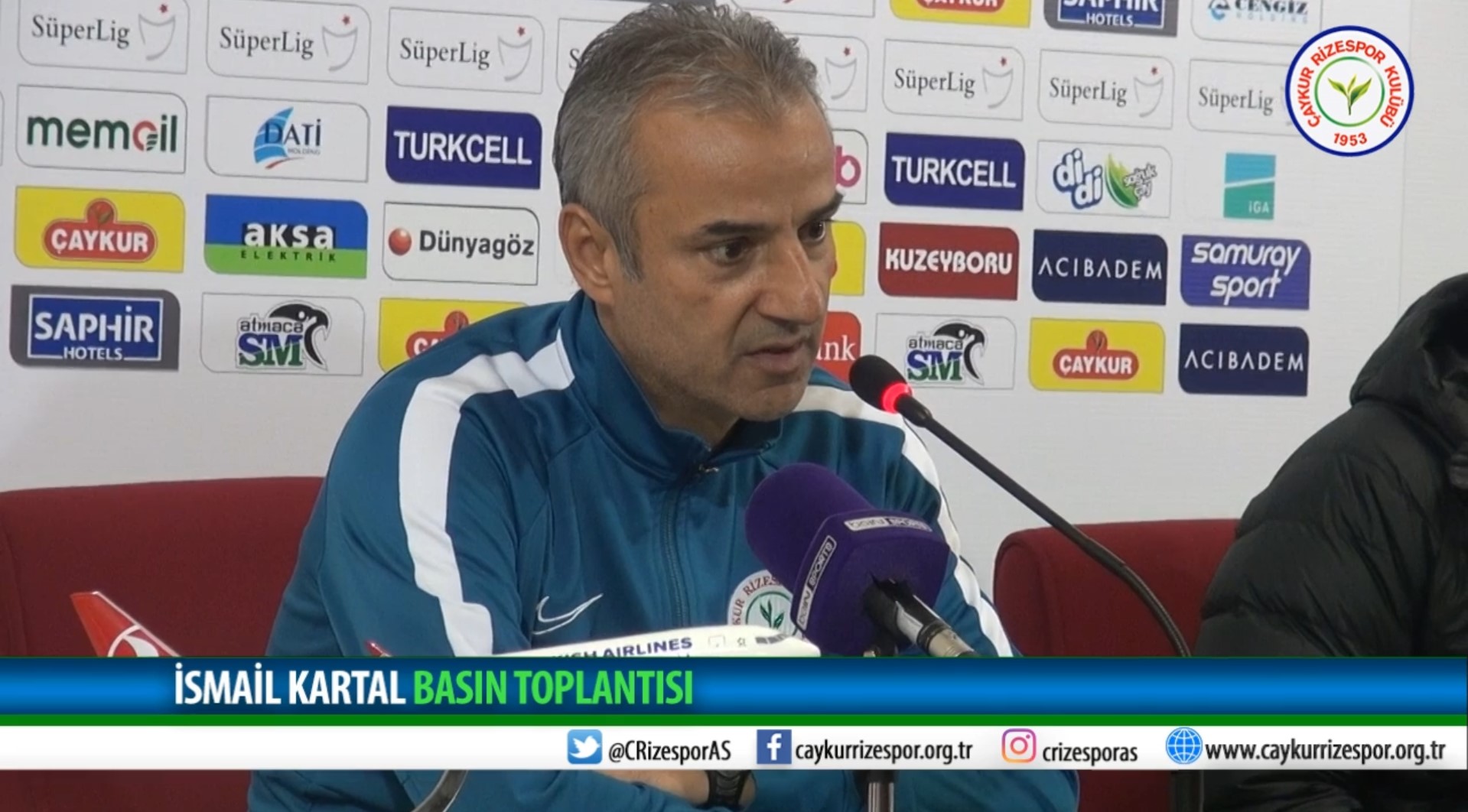 İSMAİL KARTAL BASIN TOPLANTISI