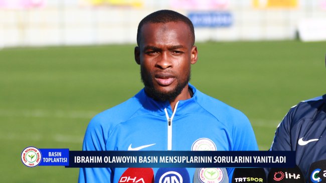 Ibrahim Olawoyin Basın Toplantısı