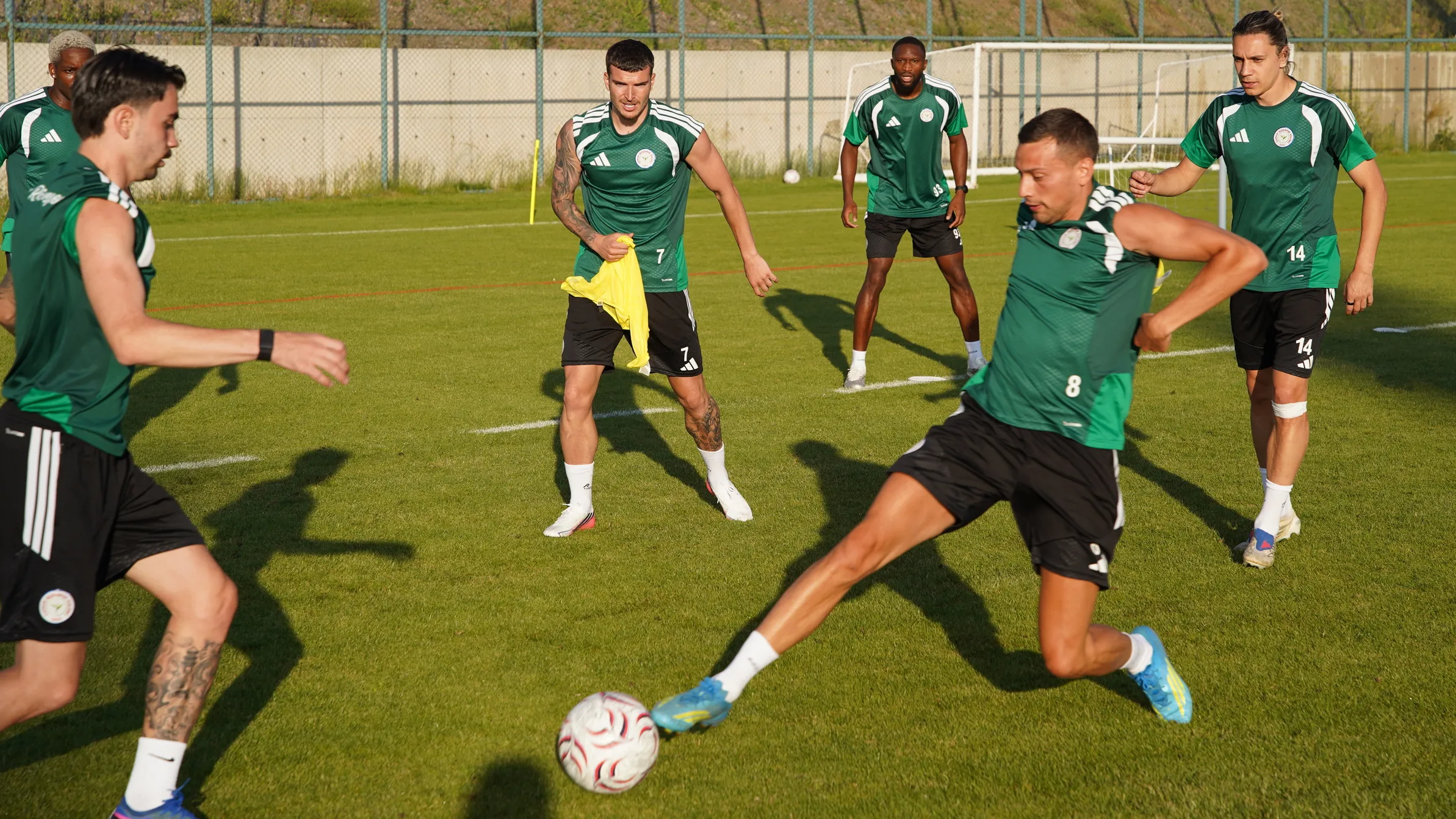 Çaykur Rizespor, Erzurum kampından görüntüler.